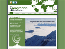 Tablet Screenshot of geo-e.com